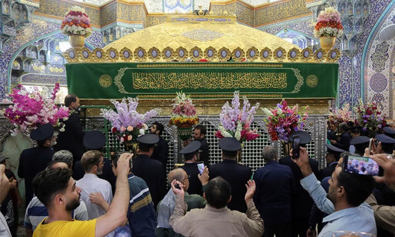 وصول السيدة المعصومة الى عشِّ آل محمد