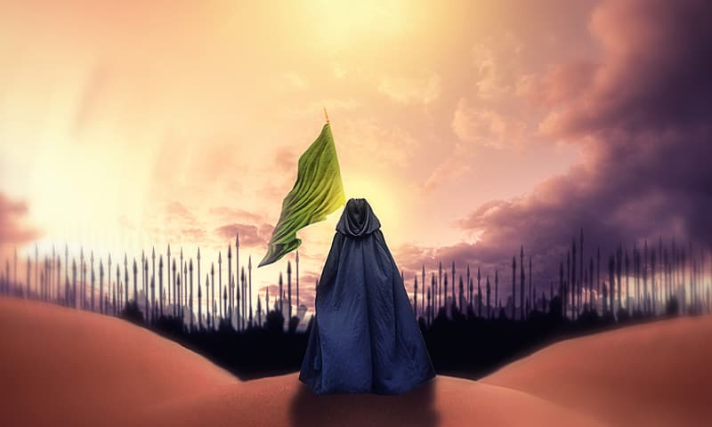 دخول السيده زينب عليها السلام الشام