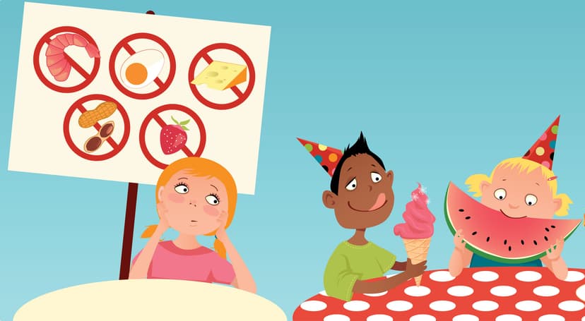 الحساسية الغذائية لدى الأطفال