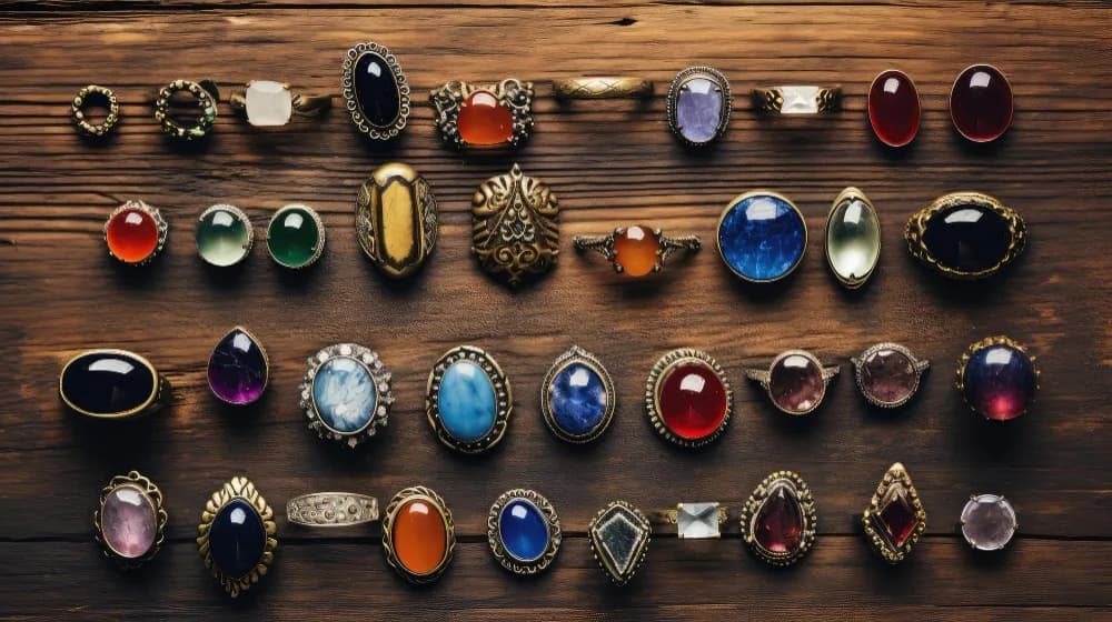 خصائص الخواتم الحجرية