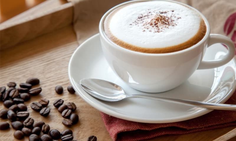 كابتشينو بالقشطة