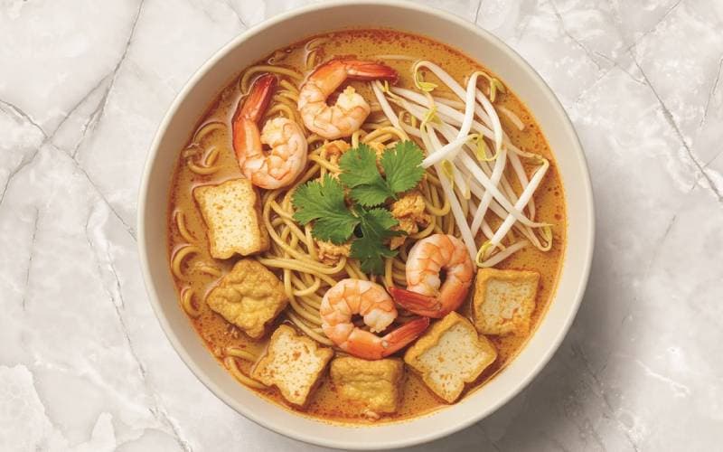 شوربة نودلز اللاكسا شوربة نودلز اللاكسا