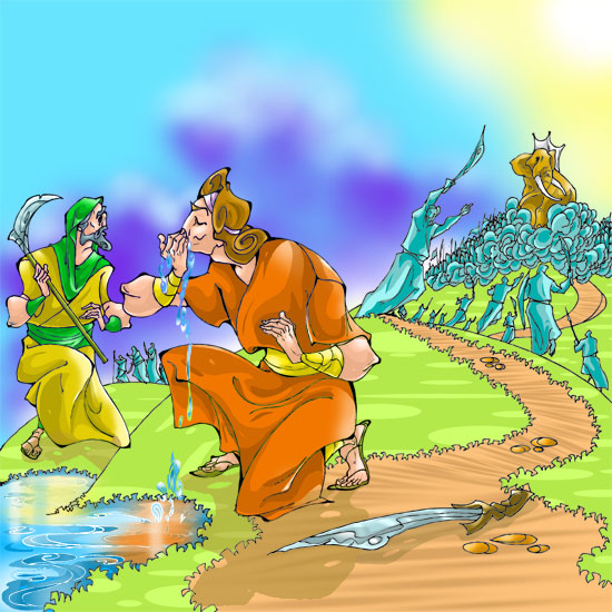 قصّة طالوت و جالوت   عليه السلام